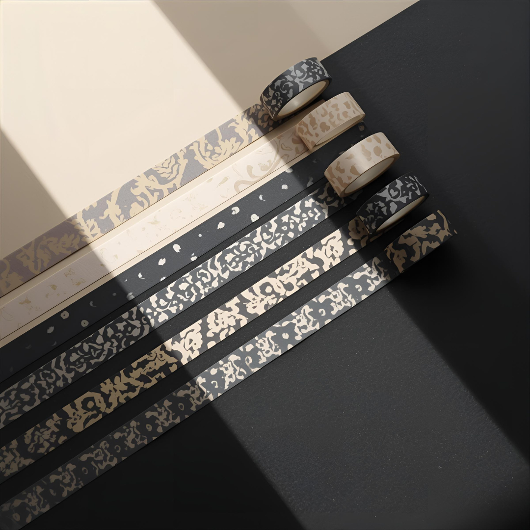 Cute patterned washi tape for planners, journaling, and DIY crafts