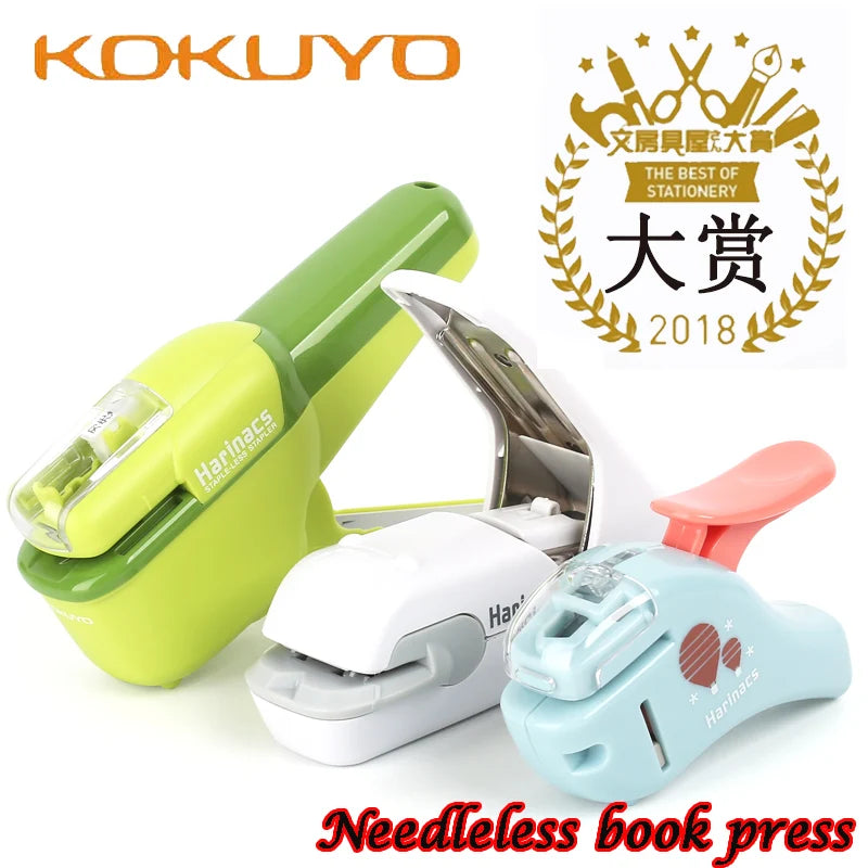 KOKUYO Harinacs Staple-Free Stapler Press SLN-MSH/MPH