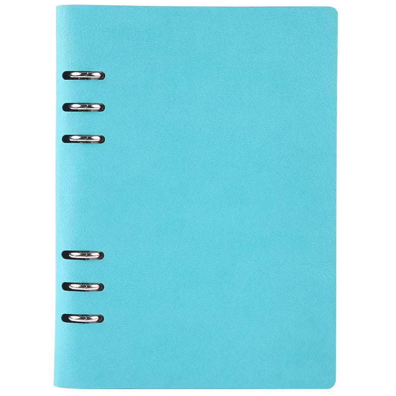 Notebook A5 Soft Leather Removable Binder