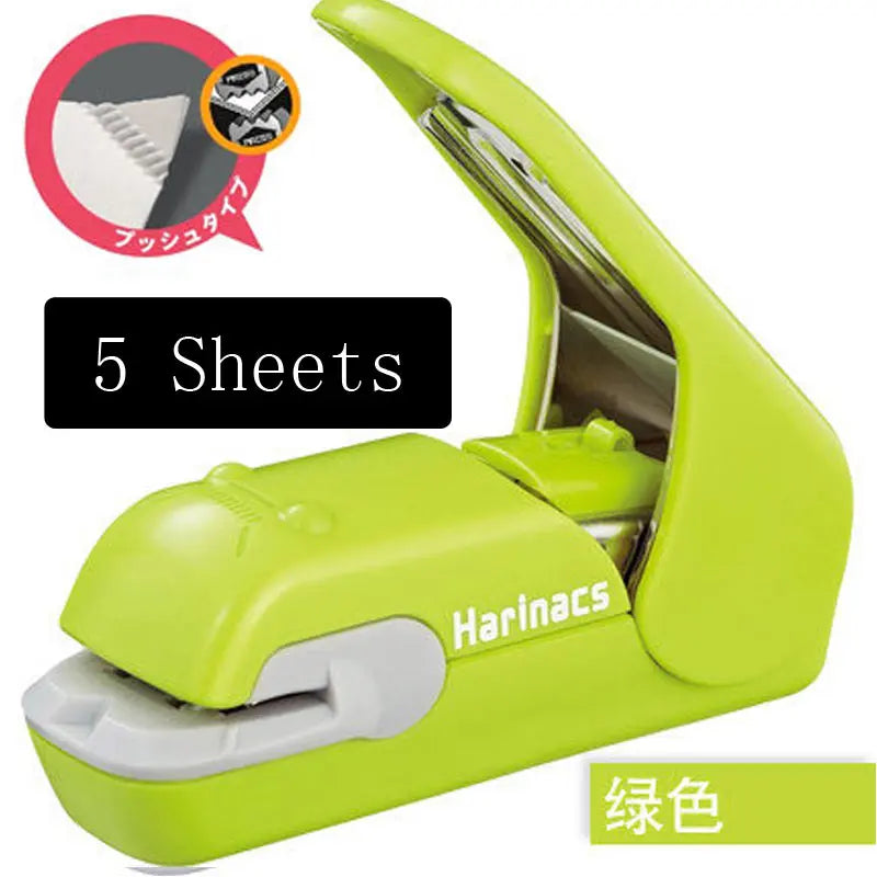 KOKUYO Harinacs Staple Free Stapler Press For 5 sheets or 10 sheets