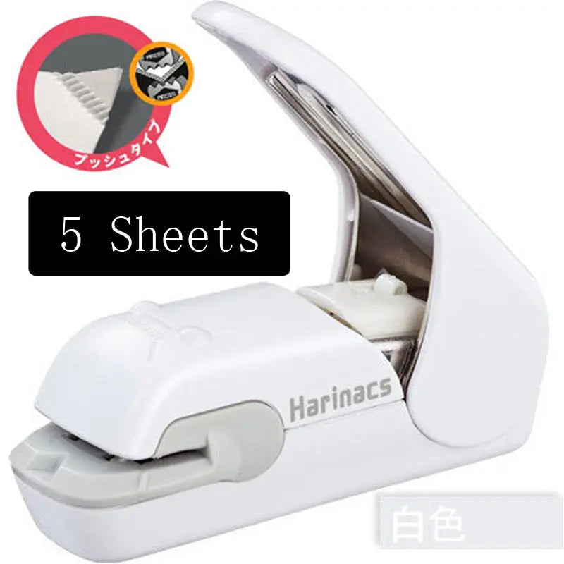 KOKUYO Harinacs Staple Free Stapler Press For 5 sheets or 10 sheets