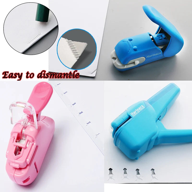 KOKUYO Harinacs Staple-Free Stapler Press SLN-MSH/MPH