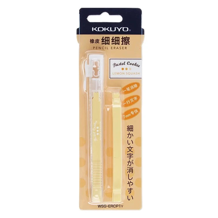 KOKUYO Stick Erasers Pen Replenishable Japanese Stationery