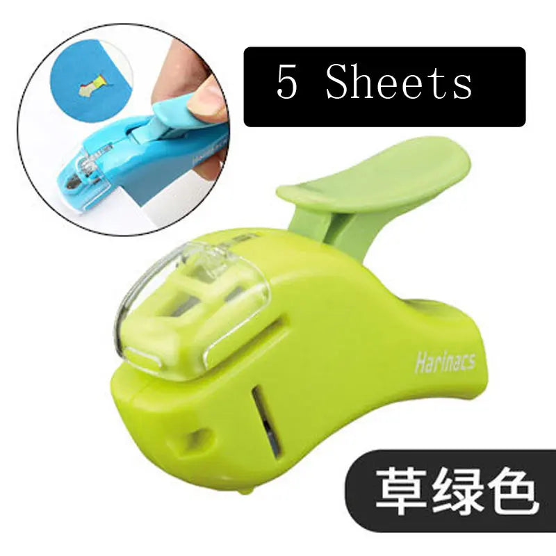 KOKUYO Harinacs Staple Free Stapler Press For 5 sheets or 10 sheets