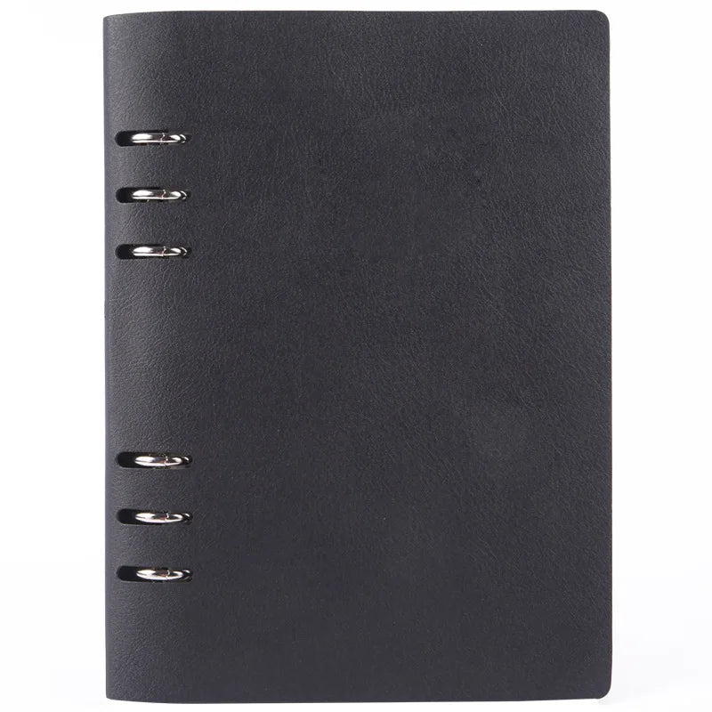 Notebook A5 Soft Leather Removable Binder