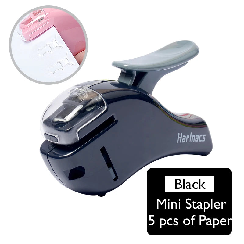 KOKUYO Harinacs Mini Staple-Less Stapler