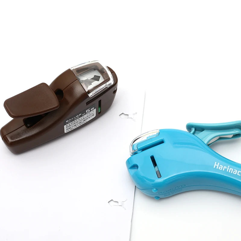 KOKUYO Harinacs Mini Staple-Less Stapler