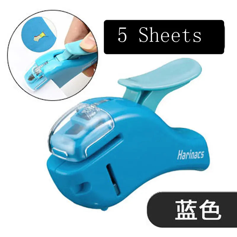 KOKUYO Harinacs Staple Free Stapler Press For 5 sheets or 10 sheets