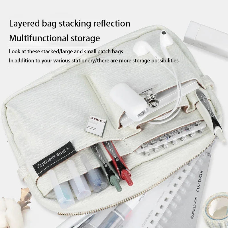 KOKUYO Stationery Bag New One Meter Large Capacity