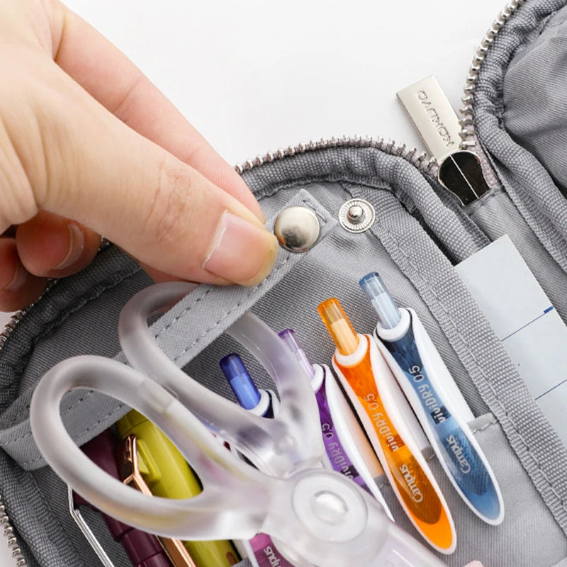 Pencil Case KOKUYO with Large Capacity 1 Compartment Japanese