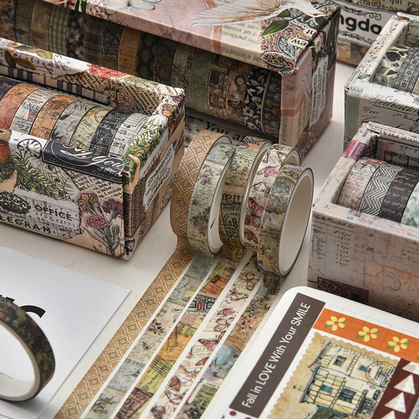 Washi Tape Retro 20 Rolls