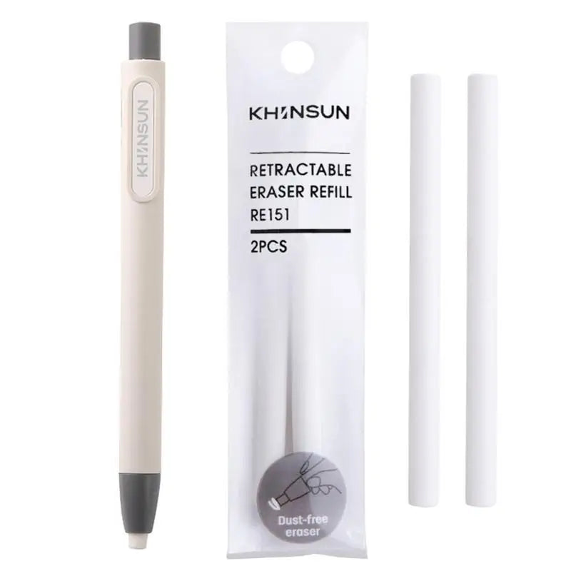 Pen Style Eraser Retractable And Push-up Function Japanese