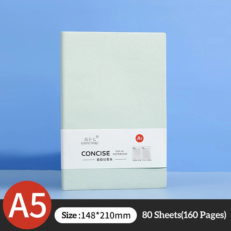 Notebook A5 A6 Lined 160 Pages 80 GSM Thick Paper