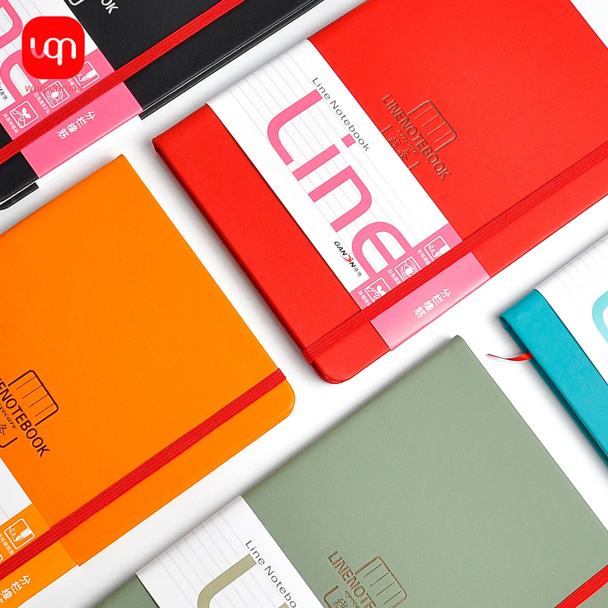 Notebook A5 192 pages Minimalist Horizontal Line