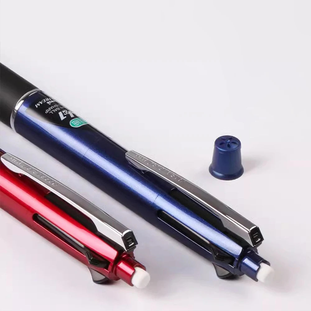 UNI JETSTREAM Pen+Pencil Multi-function Pen 4 Color Ballpoint 0.5/0.7mm Japanese