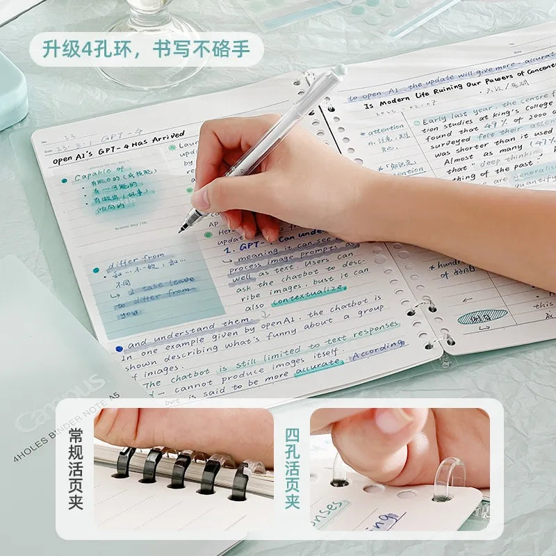 KOKUYO Campus Notebook A5/B5 Loose-leaf Four-hole