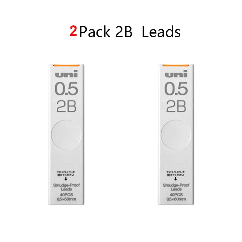 UNI Kuru Toga Mechanical Pencil M5-KW/KH 0.5mm Metal Body Self Rotation Anti-Break Lead