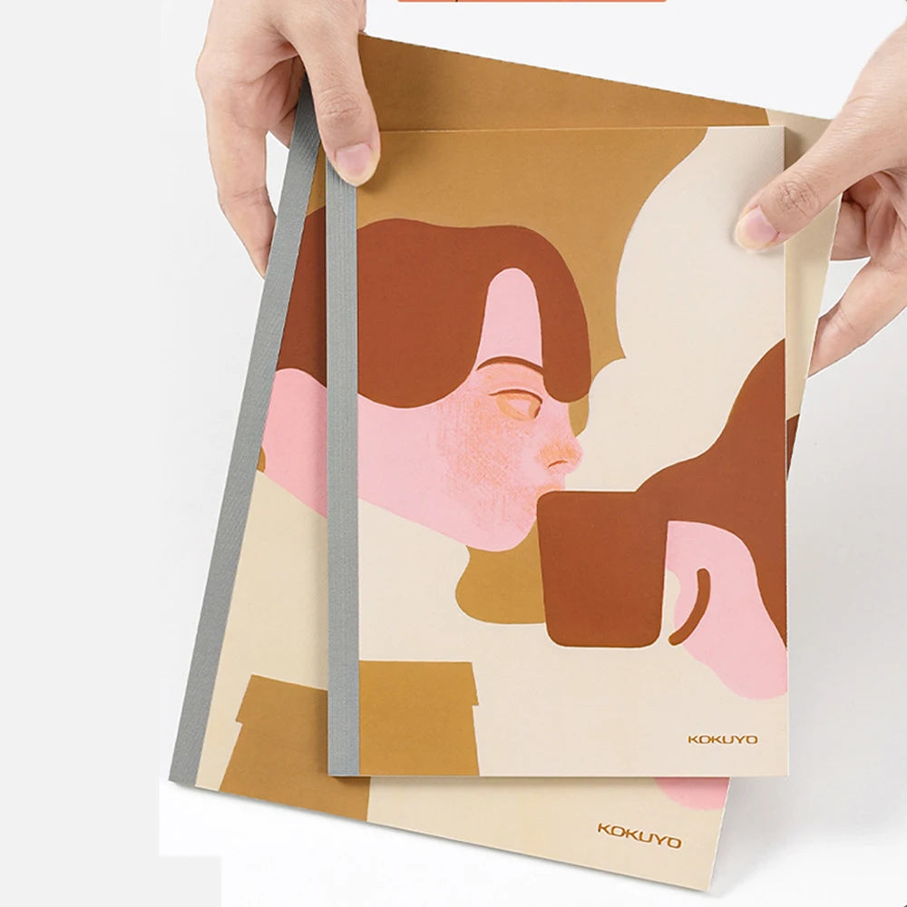 KOKUYO Notebook A5/B5 4 pcs Limited Edition Japanese motifs