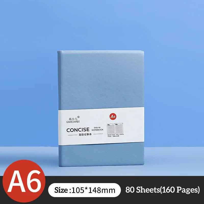 Notebook A5 A6 Lined 160 Pages 80 GSM Thick Paper