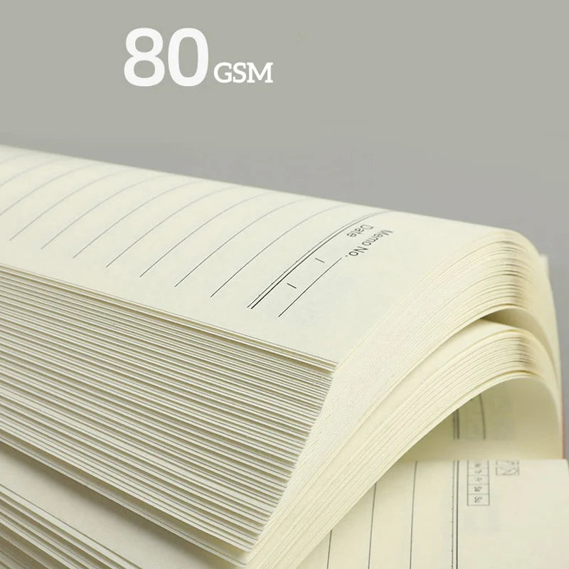 Notebook A5 A6 Lined 160 Pages 80 GSM Thick Paper