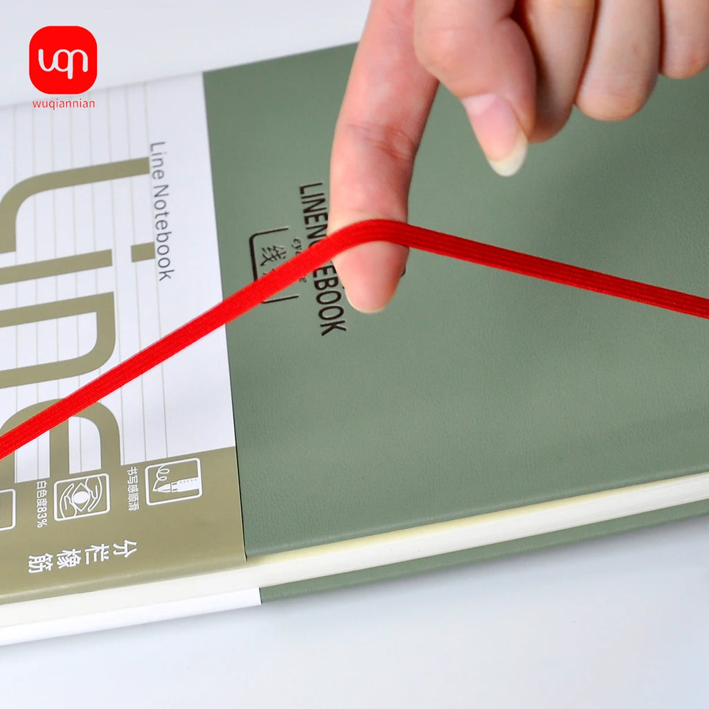 Notebook A5 192 pages Minimalist Horizontal Line