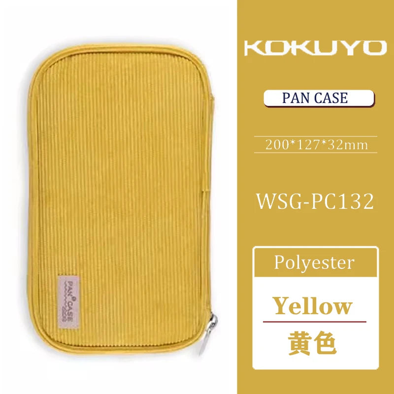Pencil Case KOKUYO with Large Capacity 1 Compartment Japanese
