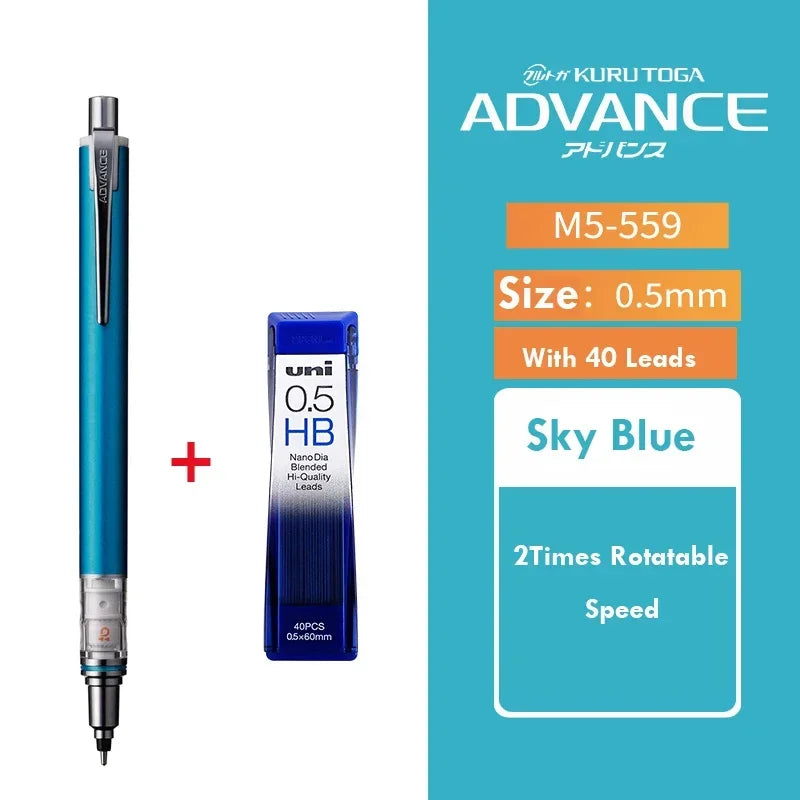 UNI Kuru Toga Rotary Mechanical Pencil M5-559 0.5mm ADVANCE