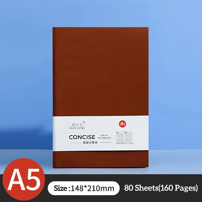 Notebook A5 A6 Lined 160 Pages 80 GSM Thick Paper