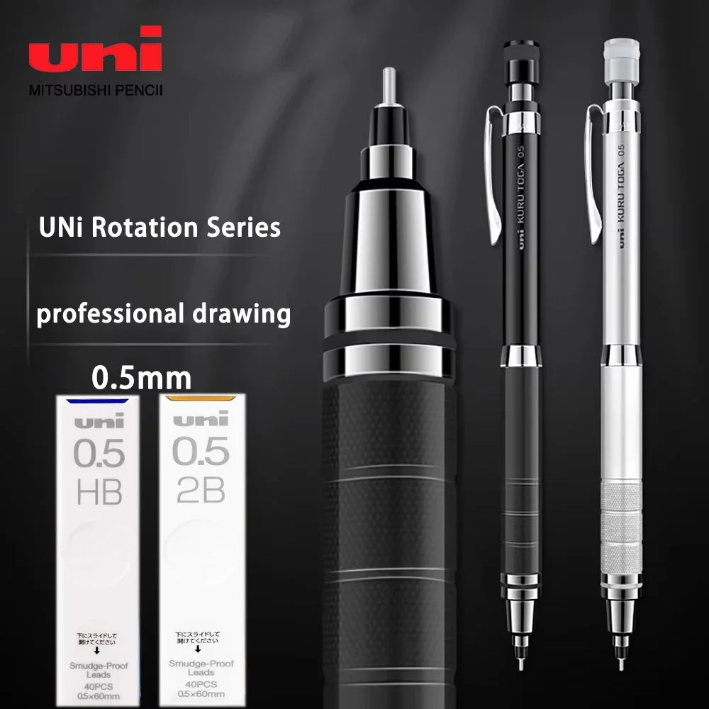 UNI Kuru Toga Mechanical Pencil M5-1017 0.5mm Roulette Automatic