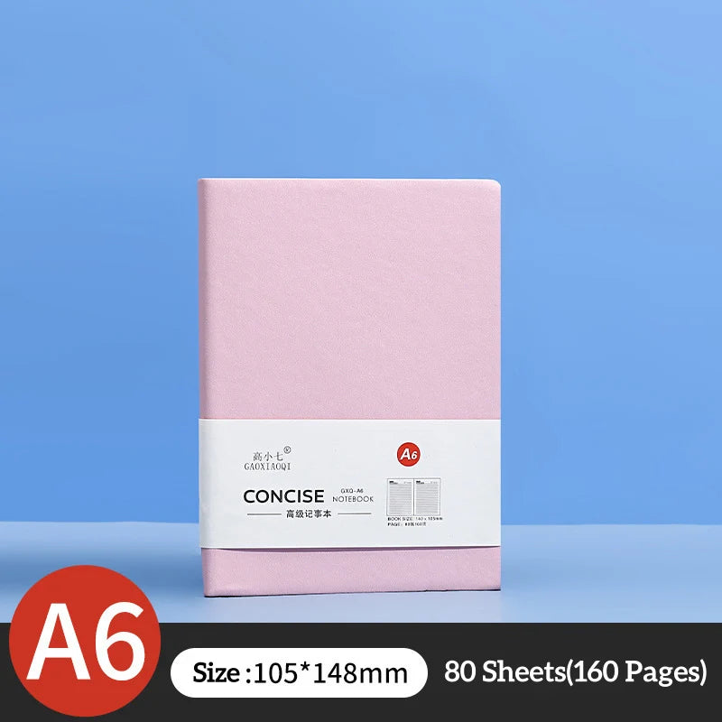 Notebook A5 A6 Lined 160 Pages 80 GSM Thick Paper