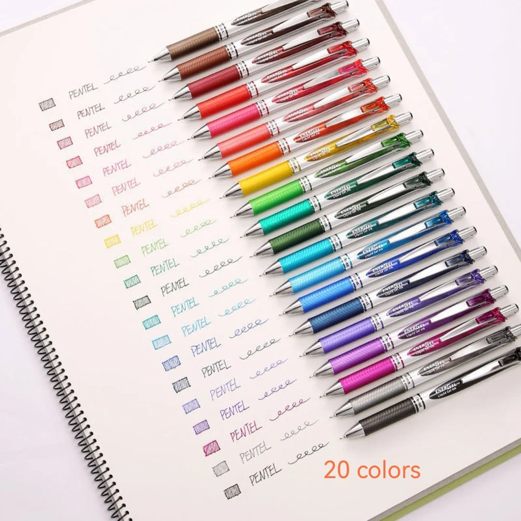 PENTEL  BLN75 Gel Pen  0.5mm 20th Anniversary Smooth And Quick-drying Japanese