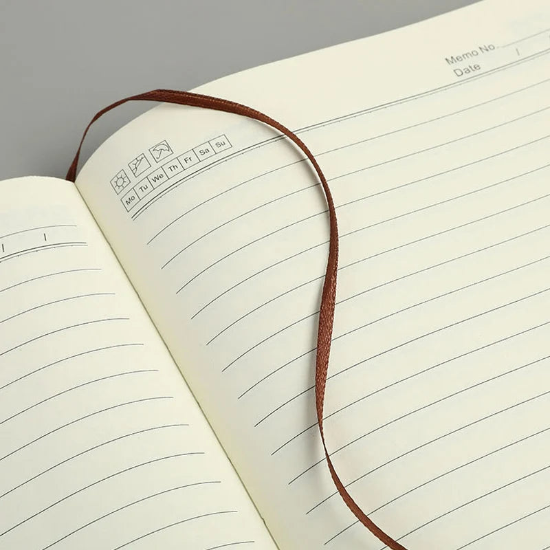 Notebook A5 A6 Lined 160 Pages 80 GSM Thick Paper