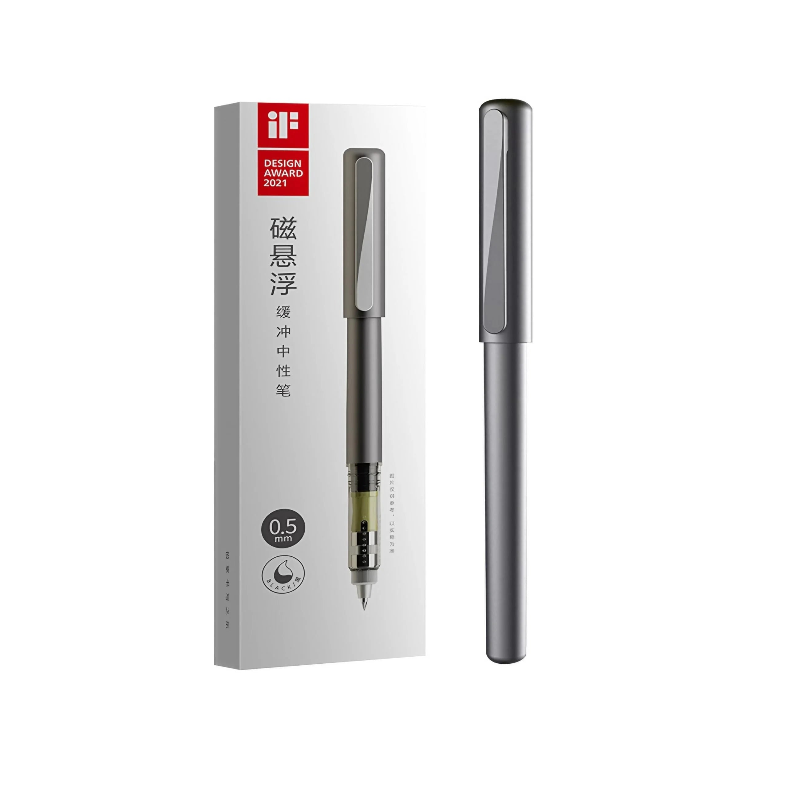 M&G Gel Pen Magnetic Suspension 0.5mm Black 1 pcs