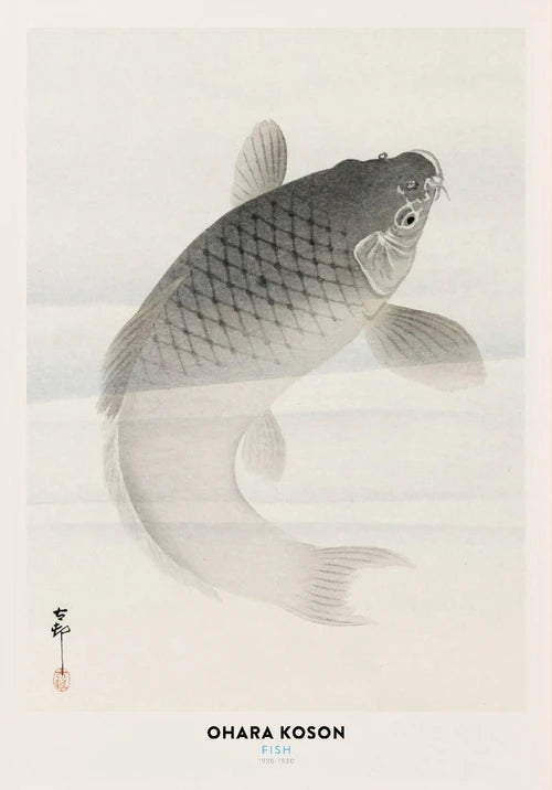 Posters Print Office Decor Minimalist Japanese Artist Exhibition Ohara Koson