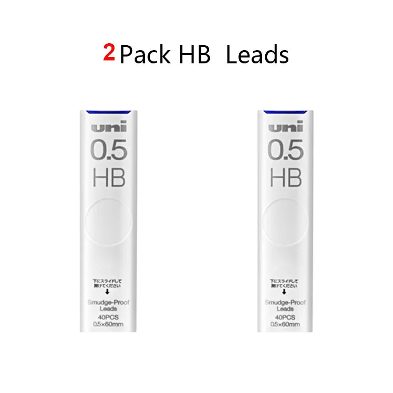 UNI Kuru Toga Mechanical Pencil M5-KW/KH 0.5mm Metal Body Self Rotation Anti-Break Lead