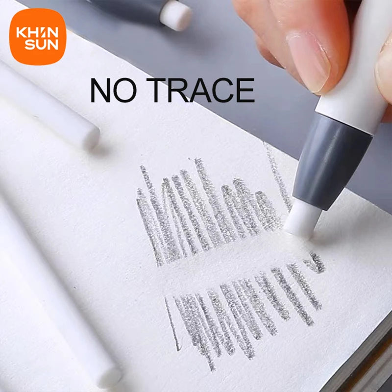 Pen Style Pencil Eraser KHINSUN Retractable Japanese