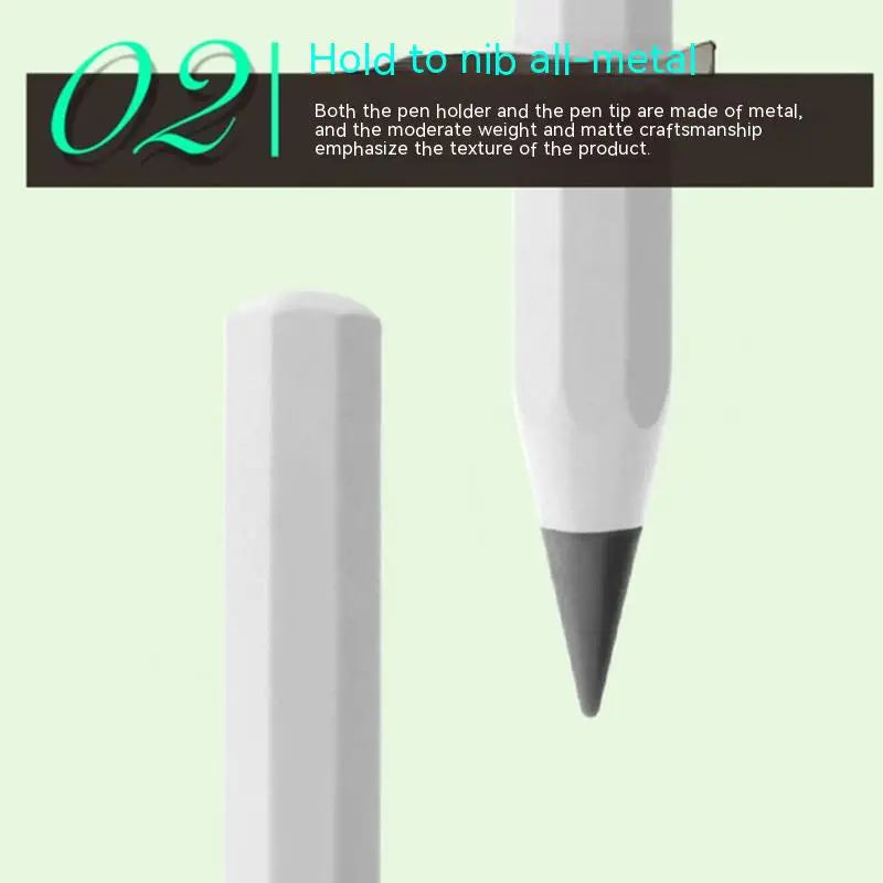 BUNKI Eternal Pencil Metal No Ink Unlimited Writing