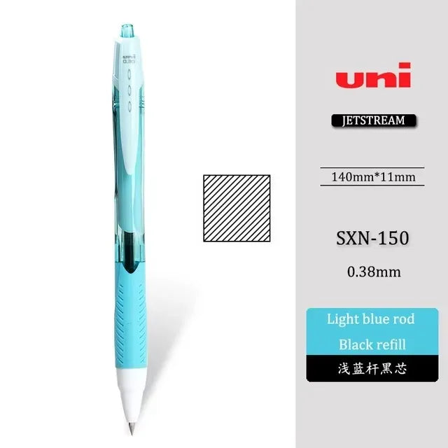 UNI JETSTREAM Ballpoint Pen Quick Drying SXN-150 Medium Multi-color 0.38/0.5/0.7mm 1 pcs