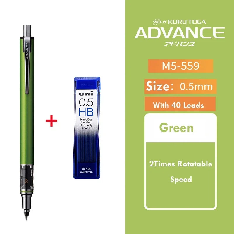 UNI Kuru Toga Rotary Mechanical Pencil M5-559 0.5mm ADVANCE