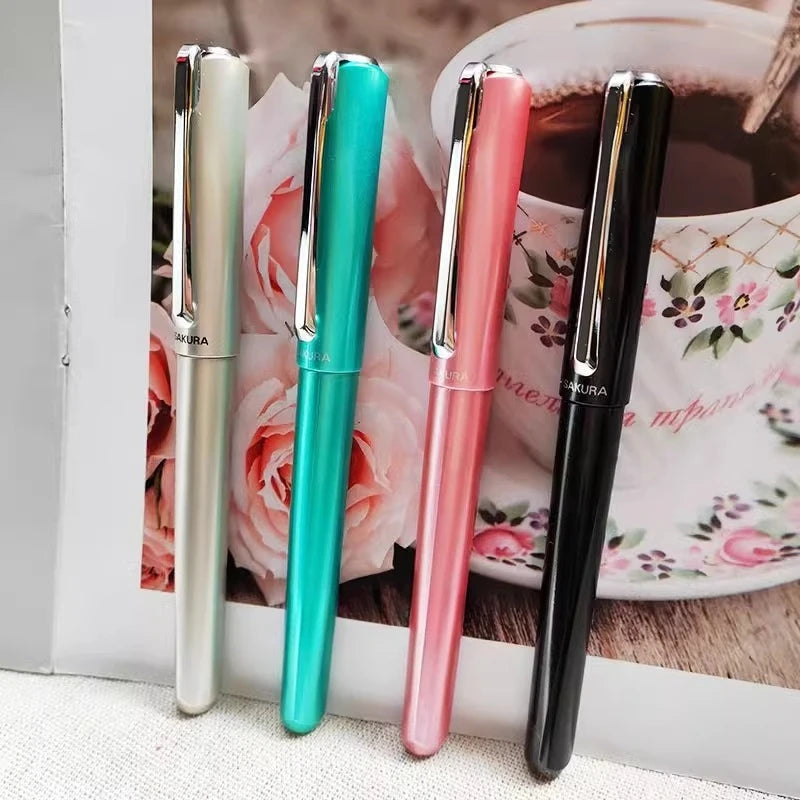 SAKURA Fountain Pens 0.5mm Refillable with Ink Cartridge