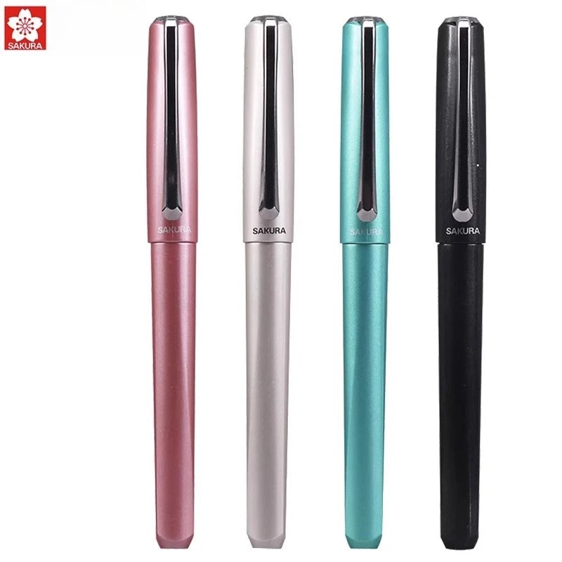 SAKURA Fountain Pens 0.5mm Refillable with Ink Cartridge