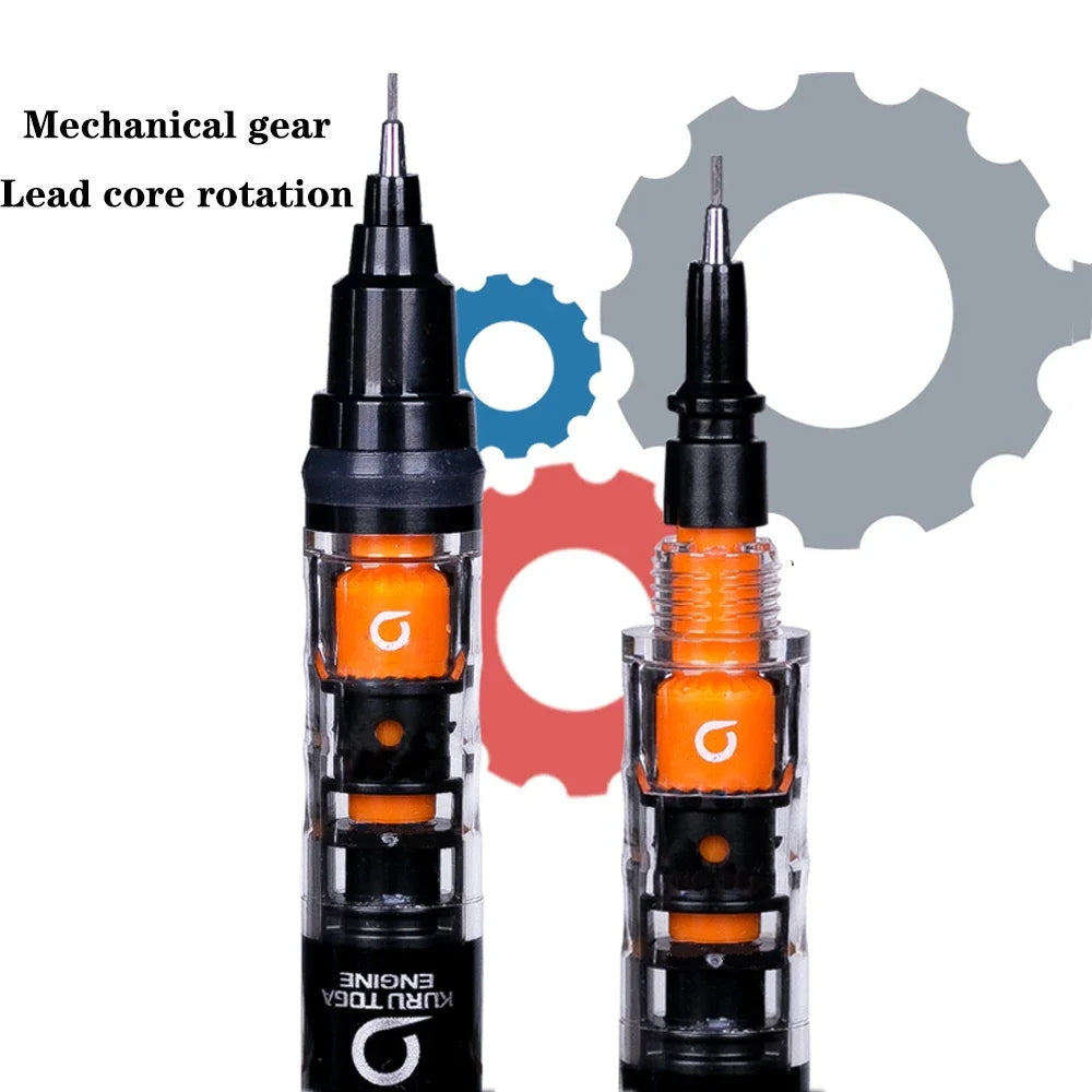UNI Kuru Toga Mechanical Pencil M5-452 0.5mm Low Center of Gravity Automatic Rotation