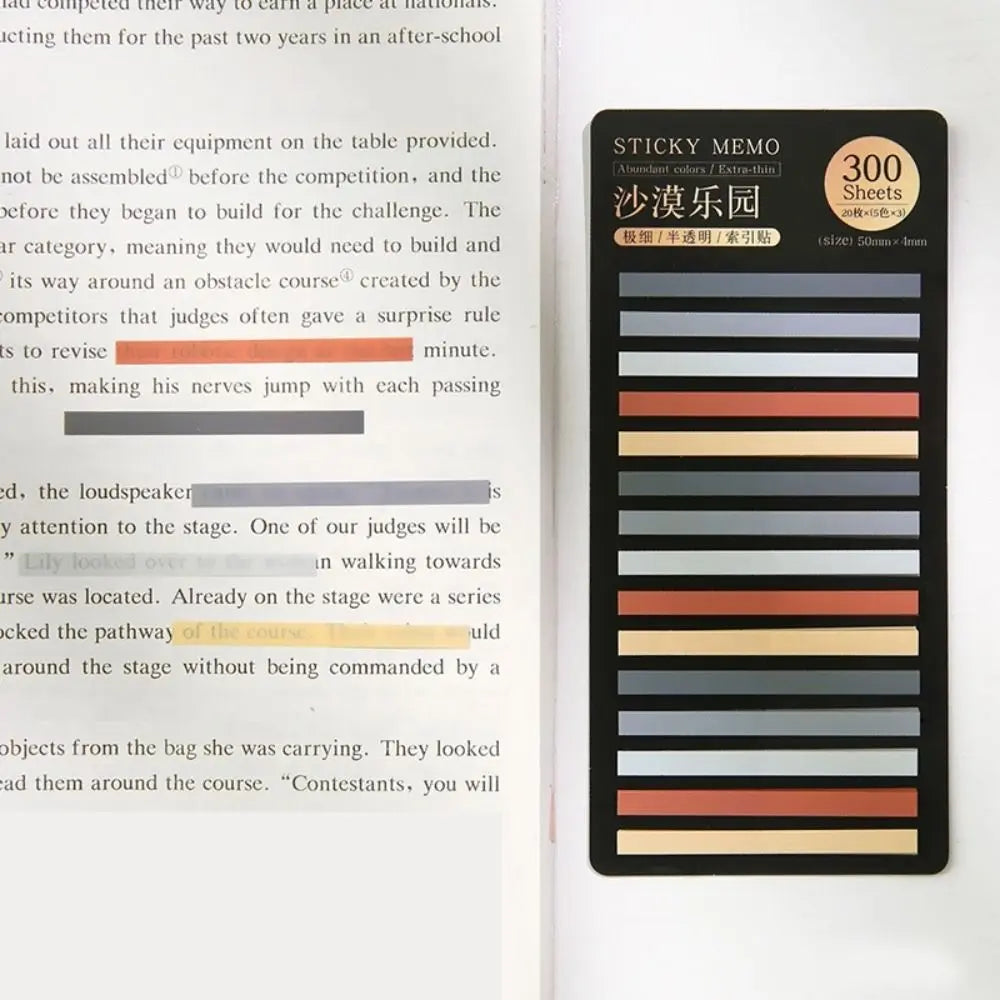 Sticky Notes MORANDI colours Cute Stationery