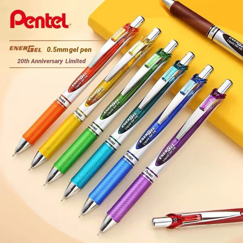 PENTEL  BLN75 Gel Pen  0.5mm 20th Anniversary Smooth And Quick-drying Japanese