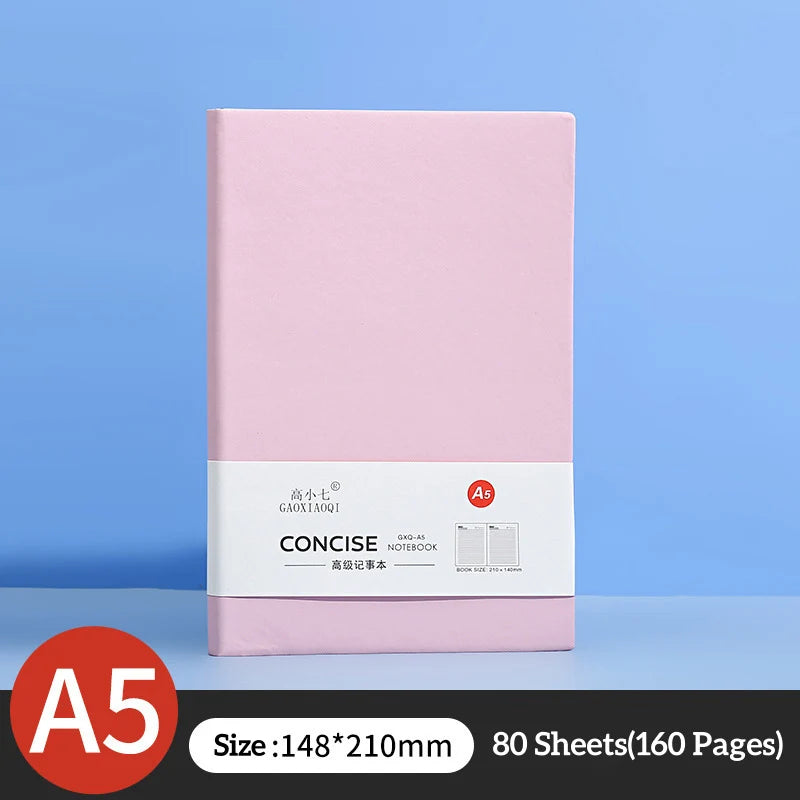 Notebook A5 A6 Lined 160 Pages 80 GSM Thick Paper