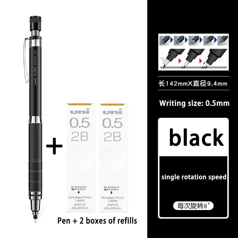 UNI Kuru Toga Mechanical Pencil M5-1017 0.5mm Roulette Automatic